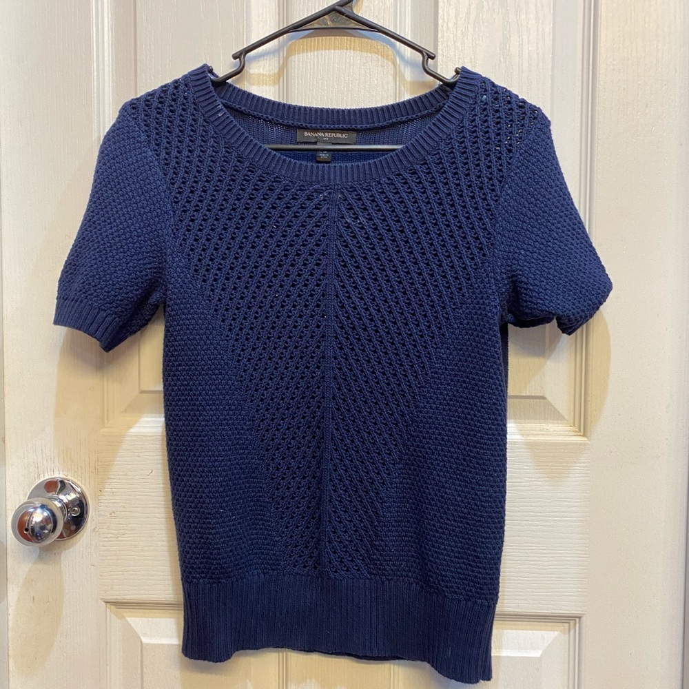 Navy blue Banana republic sweatshirt